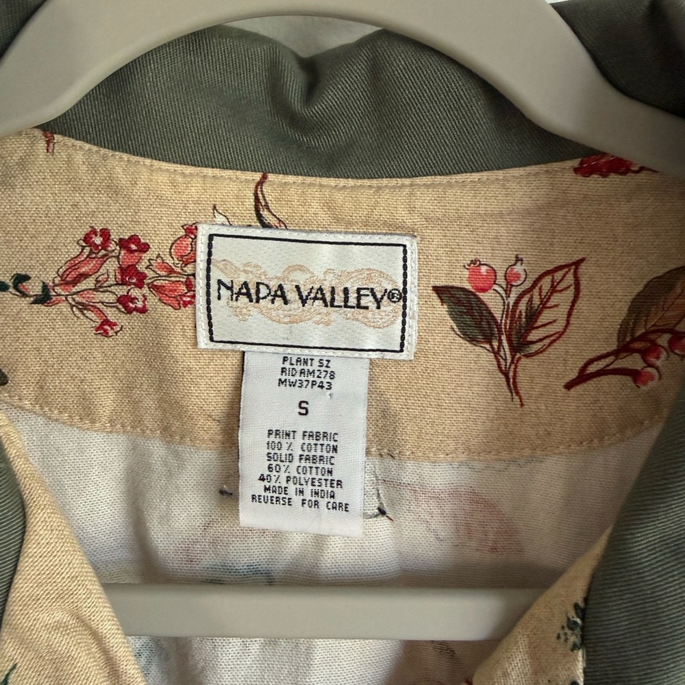 Floral Patterned Button-Up Shirt - image 2